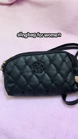 Perfect tong slingbag na to kung malapitang gala lang ang pupuntahan mo!!#slingbag#bag#leather#womensbag#fyp