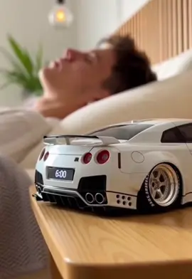 こんな目覚ましあったら買ってしまうw#GTR #r35 #車好き#車好きこいい #おすすめ 