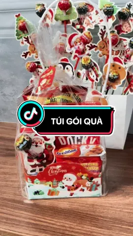 Túi gói quà #LearnOnTikTok #quatang #hopqua #noel #giangsinh 