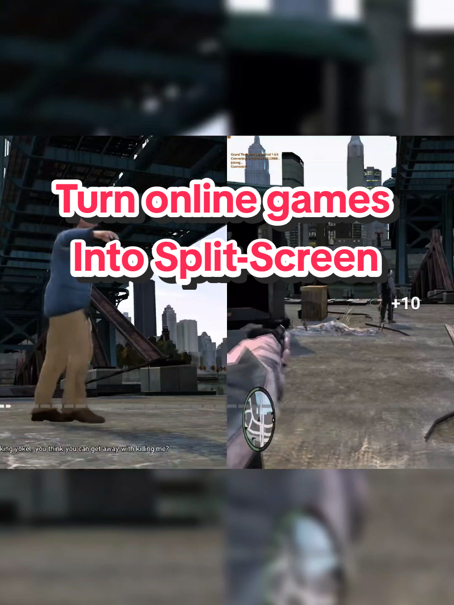 Nucleus Co-op — split-screen mod for PC, play online-only games locally, multiple game instances, easy setup, hundreds of supported games. #splitscreen #coopgame #steamgames #couchcoop 