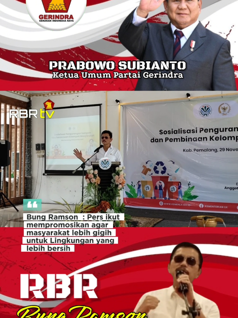 Bung Ramson Apresiasi Peran Media ( Lingkungan Bersih ) @Maz_Roeryx 