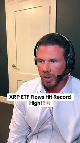Xrp ETF flows hit record high #xrp #XRPCommunity #xrpnews #cryptocurrency #bullrun 