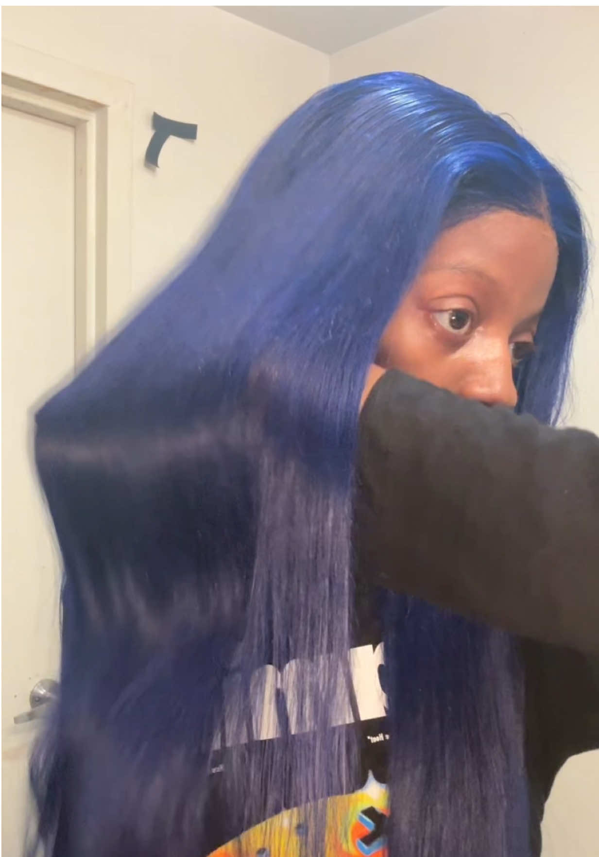 💙🥶🦋🐬@eullair hair #fyp #humanhair #eullairhair 