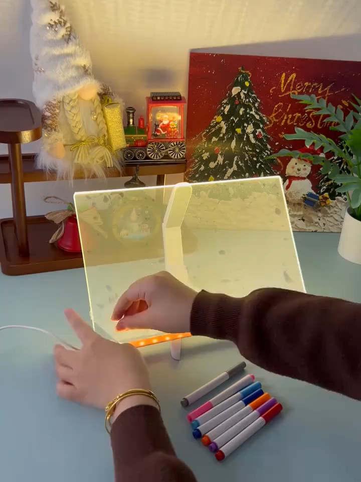 ✨ The ultimate gift for the whole family! This tool keeps 4-year-olds entertained for hours as they learn letters and numbers, all while growing more patient. For adults, it’s a practical memo or menu board that adds convenience to daily life. Combining learning fun with household utility, it’s loved by kids and adults alike. A versatile, delightful addition to any home—making education enjoyable and organization a breeze!