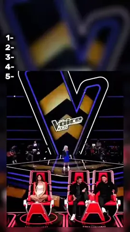 TOP 5 PERFORMANCE THE VOICE KIDS WORLD #music #cute #THE #viral 