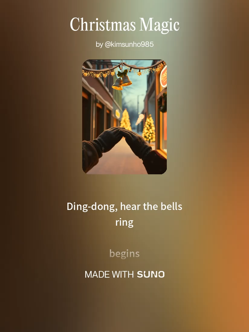 Christmas Magic (3) 겨울의 하루는 때로 너무 길고, 너무 조용하죠. 하지만 이 음악이 흐르는 순간 오늘이라는 시간이 조금 더 따뜻해집니다. 마음을 천천히 되돌려주는 편안한 겨울 선곡입니다. #오늘을위로하는음악 #겨울감성팝 #크리스마스분위기 #카페브금 #힐링멜로디 #LofiPlaylist #마음회복