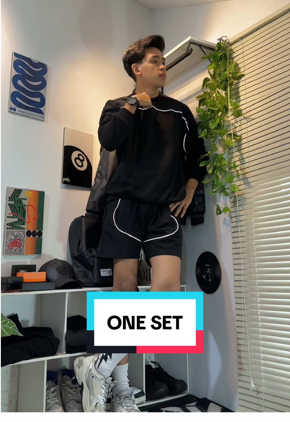 One Set nih🤩 #crewneck #crewneckmurah #oneset #outfitideas #outfitinspiration 