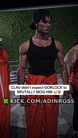 CLAV didn’t expect GORLOCK to BRUTALLY MOG HIM 😭❤️‍🩹#moresamedayclips #fyp #clavicular 