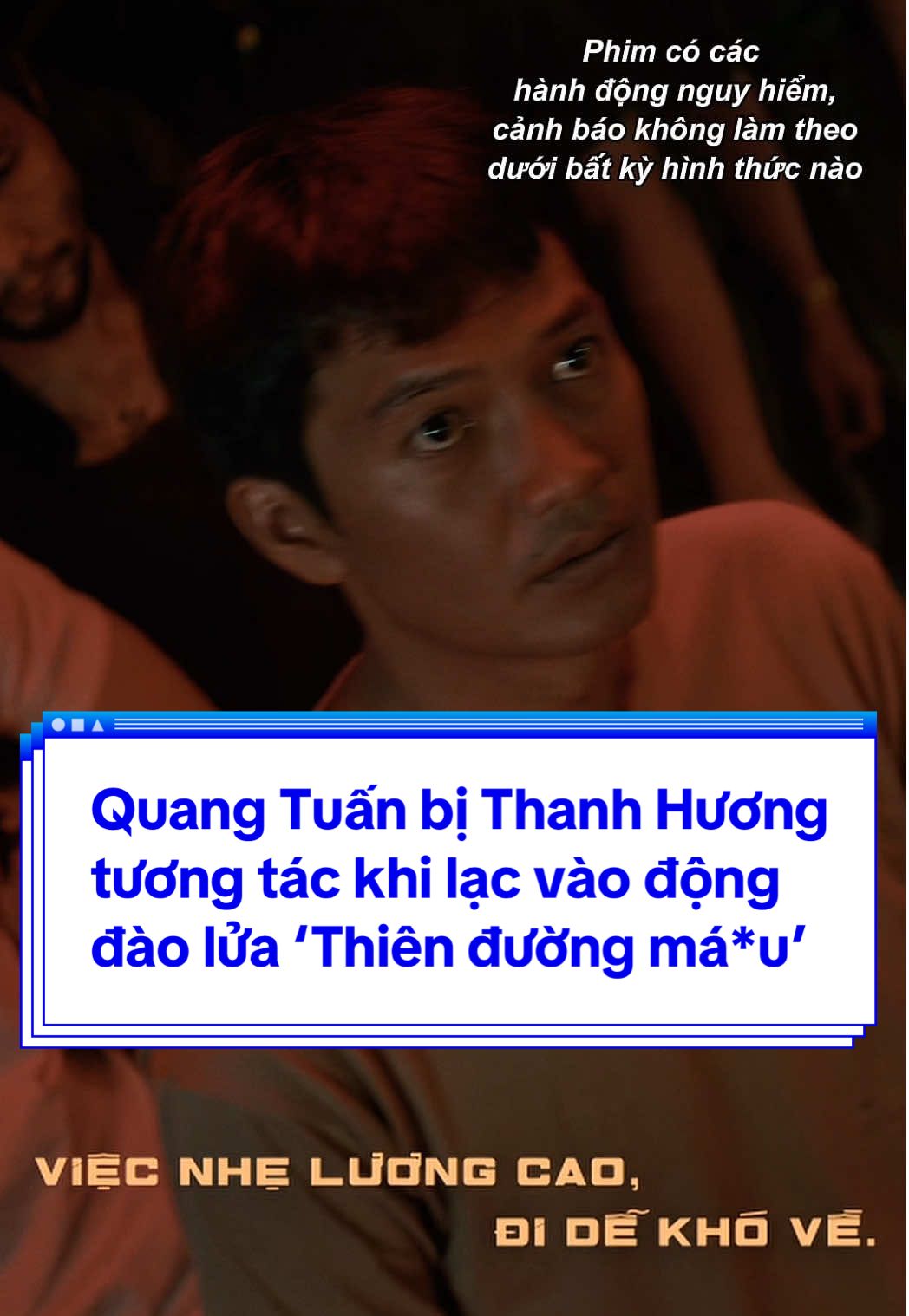 Quang Tuấn đi tìm em gái nhưng không may lạc vào động đào lửa trong ‘Thiên đường máu’ #quangtuan #thanhhuong #thamtushowbiz #thienduongmau #TDM 