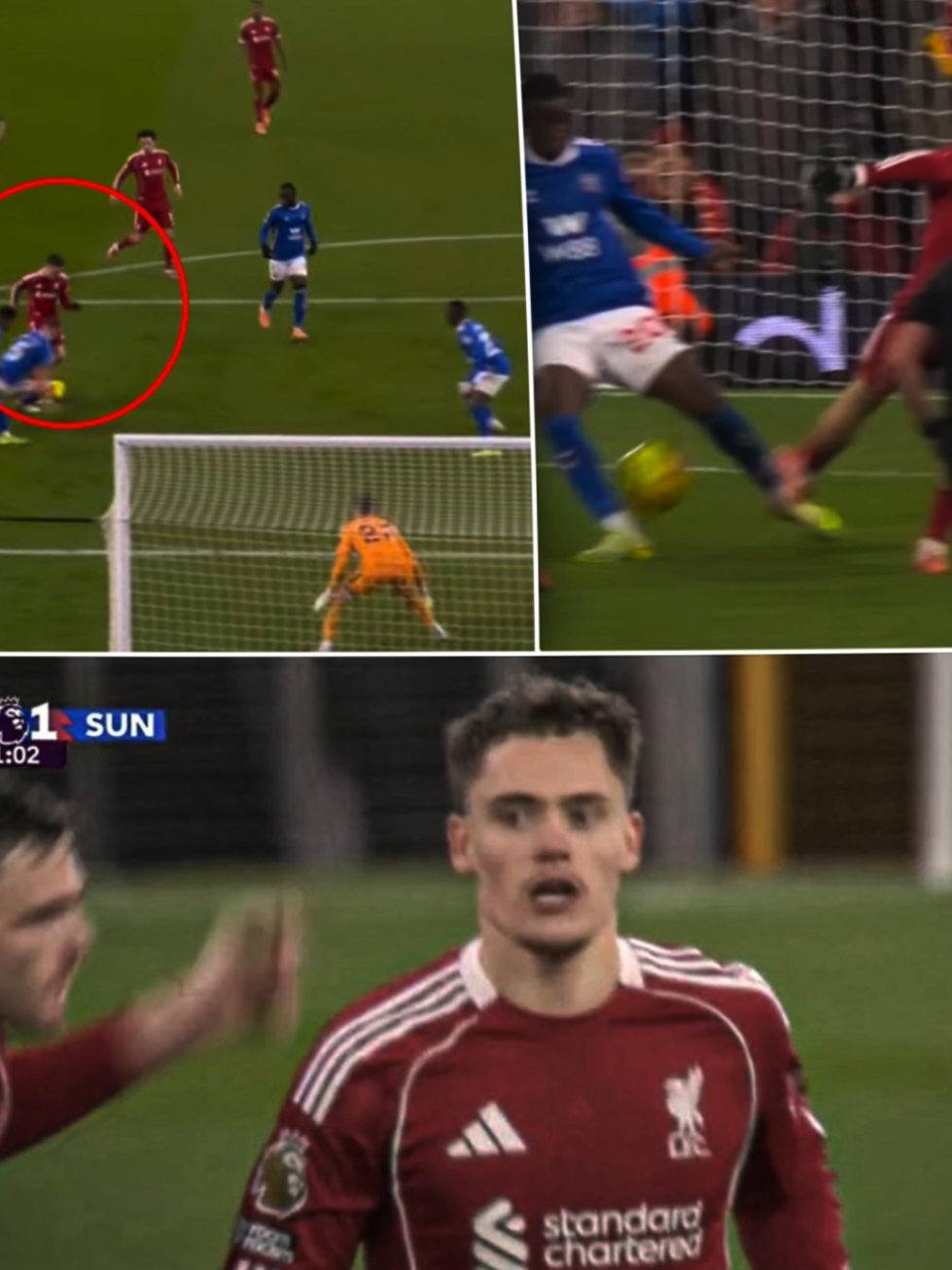 MALAH OWN GOAL JIRLAH 😹 #liverpoolfcindonesia #lfcfans #fyp #PremierLeague #florianwirtz 