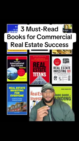 If you’re a commercial real estate broker or investor and you’re NOT reading these books… you’re leaving six and seven-figure deals on the table. I’m breaking down the 3 books that leveled up my game in brokerage, deal flow, and raising capital, and if you watch till the end, I’ll drop a bonus book that’s perfect for beginners who want to get in the game the right way. Comment “BOOKS” and I’ll DM you my full CRE reading list. #commercialrealestate #crebroker #realestateinvesting #raisingcapital #booksuggestions  