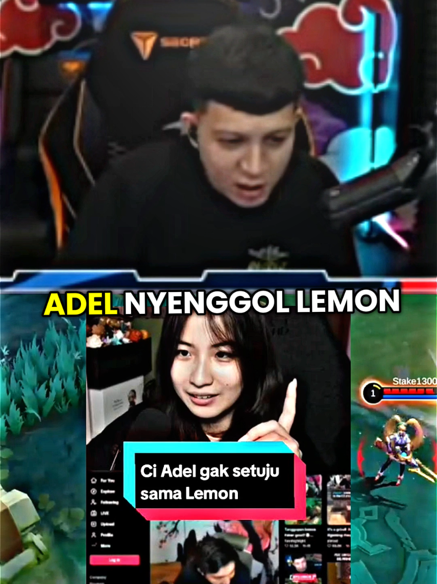 Tanggapan Bangsin Soal Adel Nyenggol Lemon Masalah Goat Esport🥲 Orang Sebaik masih kena aja #natasyaadeline #mlbbcreatorbase #MLBBXSpongeBob #MLBBFriendFest #MLBB 