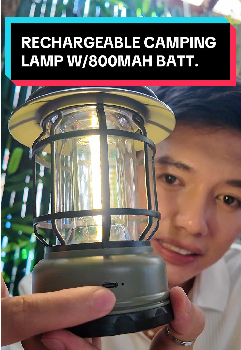 RECHARGEABLE CAMPING LAMP NA ESTITIK NA BERY USEFUL PA! #rechargeablecampinglight #campinglamp #lamp #light #bright 