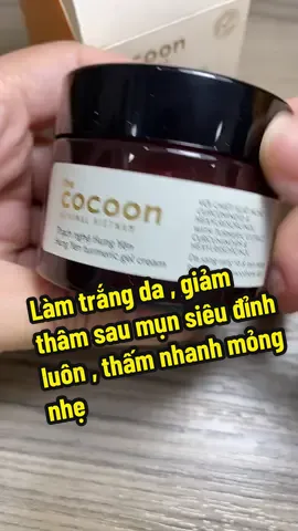Cái này mình test trên da sau mụn để lại thâm thì em nó giảm thâm cực kì nhanh luôn , phục hồi da , giúp làm trắng da ( 2-3 tuần là thấy rõ nhất ) #thạchnghệcocoon #mặtnạnghệcocoon #cocoon #viral #riview 