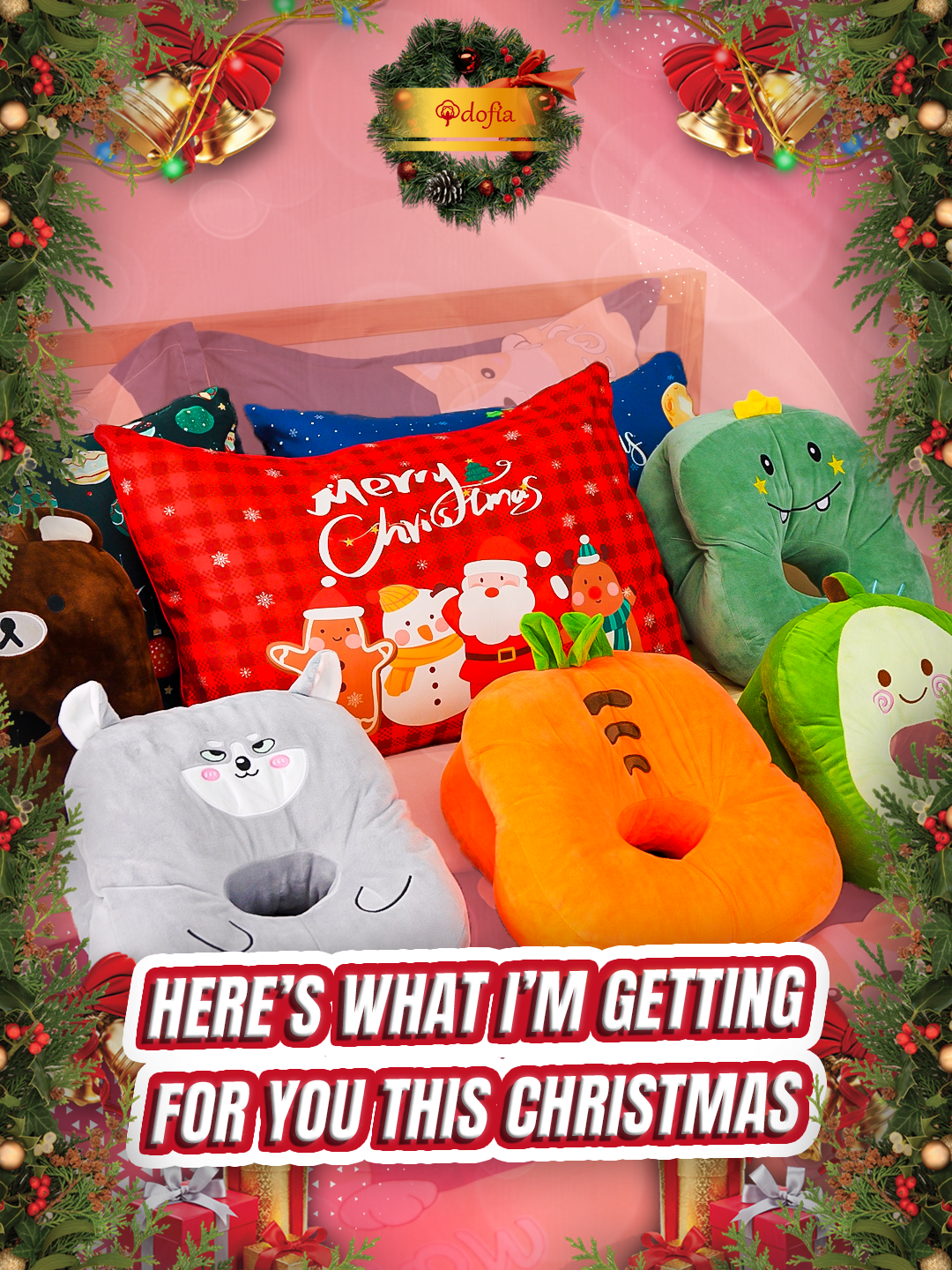 This Christmas, Dofia is bringing the cutest comfort ever! 🎄✨  We’ve got Christmas-designed pillows AND nap pillows with wrapper + ribbon included — ready for gifting! 🎁💛 Tap the Yellow Basket and spread the holiday cozy vibes! 🛒💛 #tiktok #foryoupage #viral #viraltiktok #dofiaph #trending #foryourpage #foryou #fypシ #fyp #tiktokviral #tiktokmademebuyit #tiktokbudol #dofia #dofiapillows #dofiabeddings #promo #gift #giftidea #sulit #christmas #christmastiktok #sale