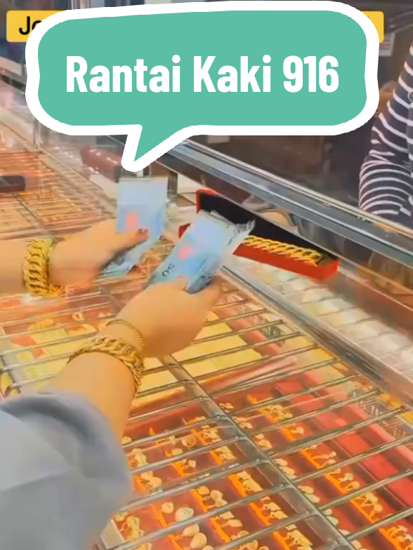 Jom Tebus Murah Sekarang Emas Lelong Tulen 916. Harga Murah Murah Je, Yang Nak Order Sila Wassap Skrng Ye #emas916 #rantaikaki #emaspreloved #pypシtiktok☆♡🦋 #viral 