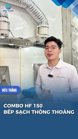 💨 Căn bếp bí mùi? Đã có HF150! Mô tơ lõi đồng 100%, hút sạch mùi trong vài giây. Combo máng + quạt full phụ kiện – lắp là dùng ngay! #hutmuiducthang #thonggiohutmui #fyp #LearnOnTikTok 