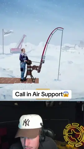 Call in air support😱😱 - #fishgame #excovator #fish #crazy #airsupport 