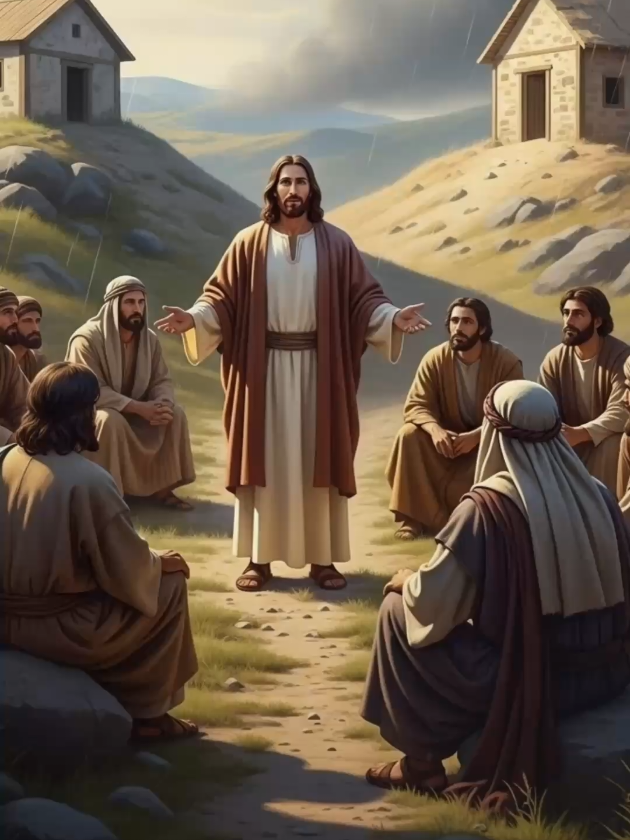 Evangelio del Día, Jueves 4 de Diciembre 2025 Lectura del santo evangelio según san Mateo capítulo 7, versiculo 21. y versículos del 24 al 27 En aquel tiempo, Jesús dijo a sus discípulos: “No todo el que me diga: ‘¡Señor, Señor!’, entrará en el Reino de los cielos, sino el que cumpla la voluntad de mi Padre, que está en los cielos. El que escucha estas palabras mías y las pone en práctica, se parece a un hombre prudente, que edificó su casa sobre roca. Vino la lluvia, bajaron las crecientes, se desataron los vientos y dieron contra aquella casa; pero no se cayó, porque estaba construida sobre roca. El que escucha estas palabras mías y no las pone en práctica, se parece a un hombre imprudente, que edificó su casa sobre arena. Vino la lluvia, bajaron las crecientes, se desataron los vientos, dieron contra aquella casa y la arrasaron completamente’’. #reflexion #jesus #diciembre #bendicionesparati #videosdedios 