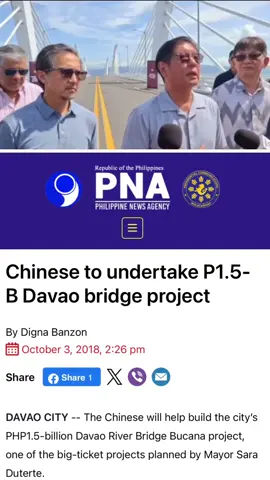 Bucana bridge #PBBM #Davao #indaysaraduterte 