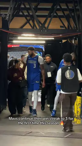 Mavs continue their win streak to 3 #NBA #dallasmavericks #fyp #cooperflagg #anthonydavis