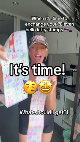 IT’S TIME! 😂🙌🏼 Time to go and exchange my hello kitty stamps for some merchandise at 7Eleven. What should I get?! Collecting these has been like a full time job 😂🙌🏼hard work dedication and lots of chocolate lava cakes… sorry not sorry 🤩  #thailand #fyp #7eleven #travel #thailand🇹🇭 