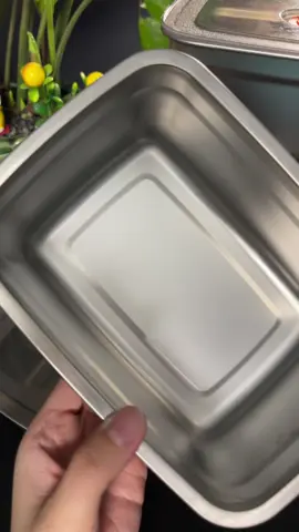 ✨ Inox sáng đẹp, dày dặn, không bám mùi – combo hộp 1500ml dùng cực đã! #hop1500ml #khayinox #giadinh #bepxinh #dealhot