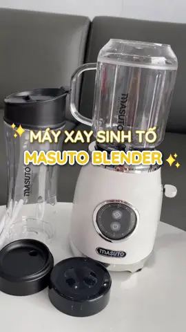 Xay nhanh – uống liền! Sinh tố mịn chỉ sau 15s, tiện lợi mọi lúc mọi nơi #mayxaysinhto #Masuto #masublender #giadungtienich 