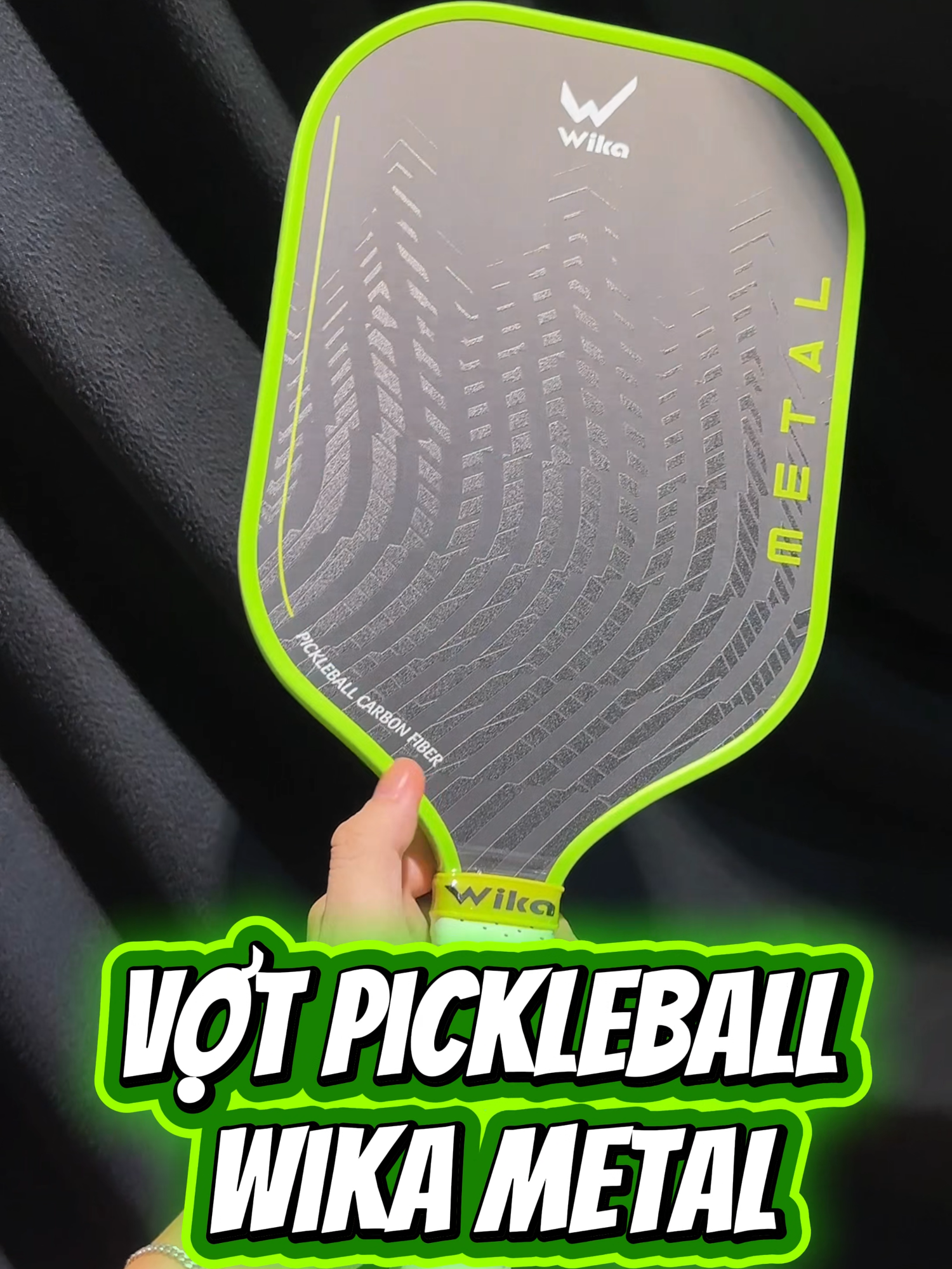 ⚡Vợt Pickleball WIKA METAL – Mẫu vợt bán chạy nhất 2025! #WikaMetal #PickleballVietNam #VotPickleball #ThaiHienSport #TheThaoBinhDuong #PickleballTraining #VotCarbon #SaleTheThao #DungCuTheThao #PickleballRacket