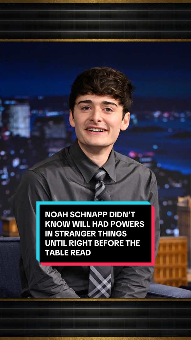 🚨 Spoiler Alert 🚨 Noah Schnapp didn’t know Will had powers in @Stranger Things until right before the table read 🤣 #FallonTonight #TonightShow #StrangerThings #StrangerThingsOnFallon #NoahSchnapp 
