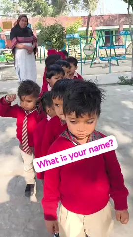what is your name #Name #children #tiktoklifestyle #govtschool #learning 