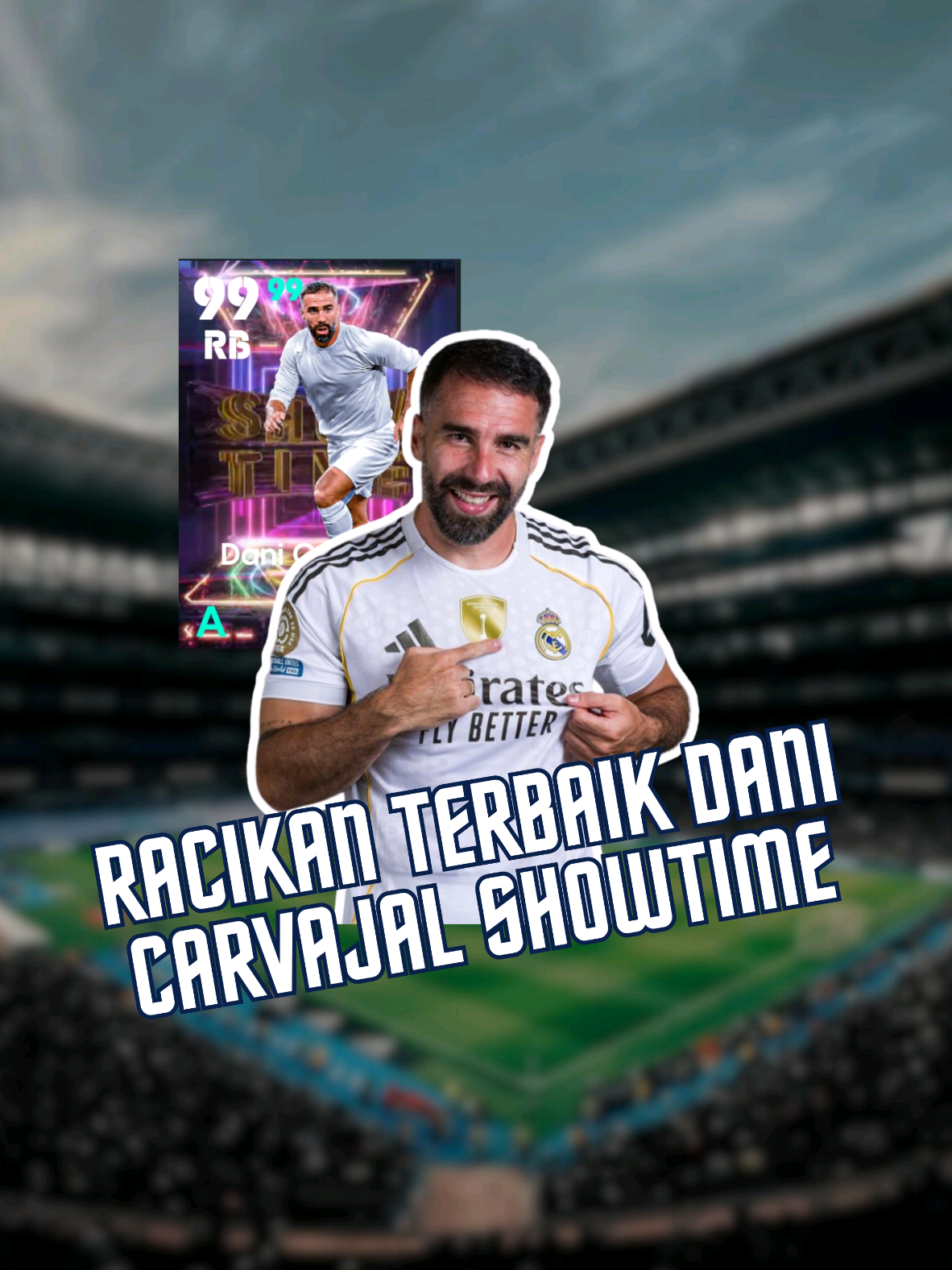 Racikan Terbaik Dani Carvajal Showtime #fyp #efootball #efootballmobile 