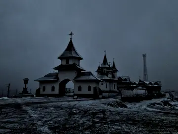 Eastern Orthodox monasteries and churches || ##fyp##orthodox##monasteries##winter##christiantiktok