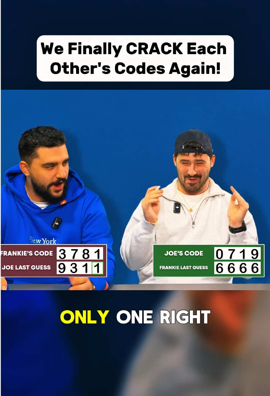 We Finally CRACK Each Other's Codes Again! #thebasementyardpodcast #thebasementyard #podcastclips 