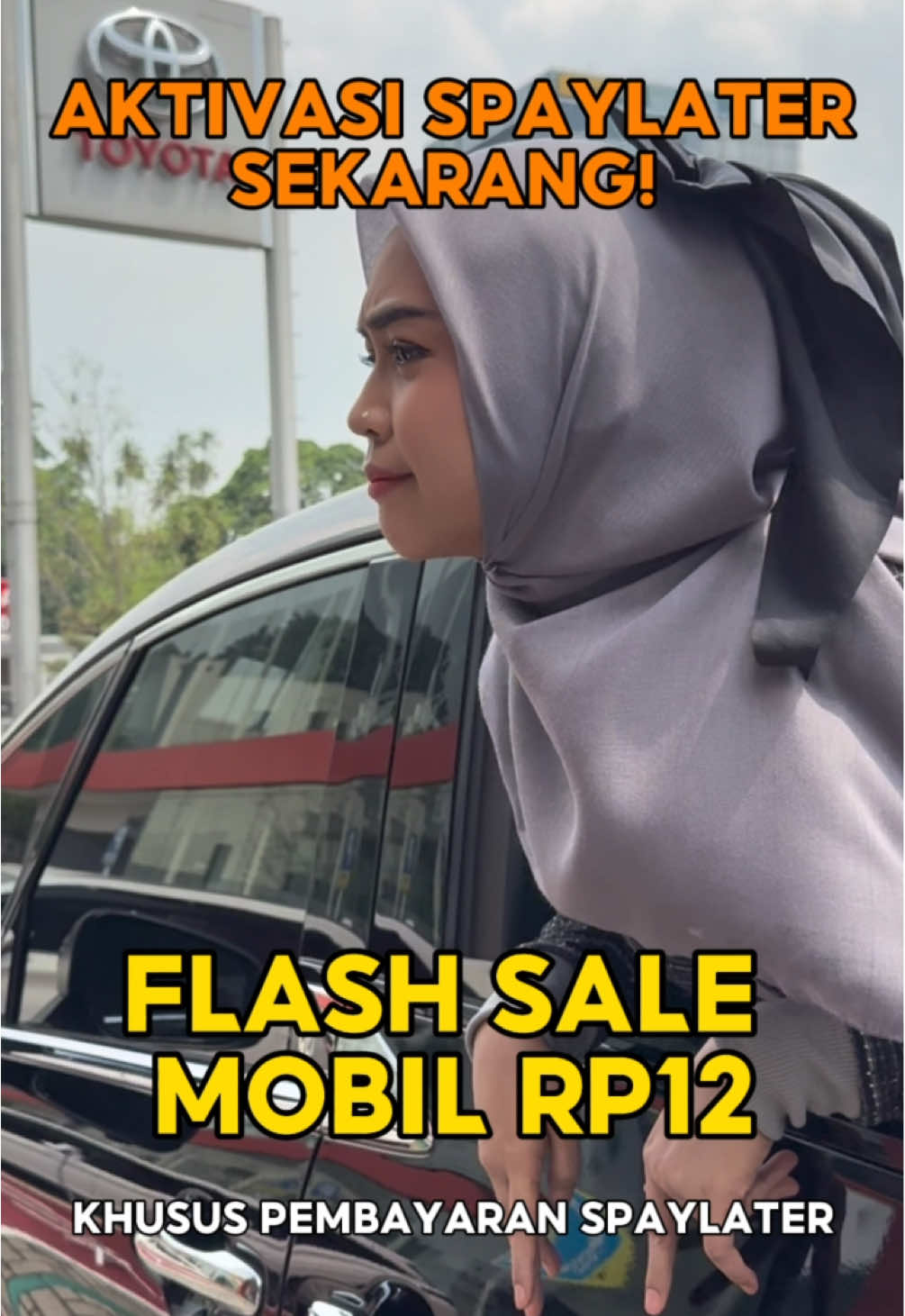12 rupiah bisa dapet apa? Ya bisa dapet Mobil lah di Shopee LIVE aku! 🥰 Nantikan FLASH SALE MOBIL RP12 hanya di Shopee LIVE aku Ria Ricis, tanggal 11 DES, mulai jam 7 malam WIB! ✨ Selain itu akan banyak promo lainnya juga lho~ Jadi jangan sampai kelewatan ya! Aktivasi SPayLater sekarang karena Mobil RP12 ini hanya bisa kamu checkout menggunakan pembayaran SPayLater! 🎉 Download aplikasi Shopee dan nantikan di Shopee LIVE TOKORICISOFFICIAL! 🤩