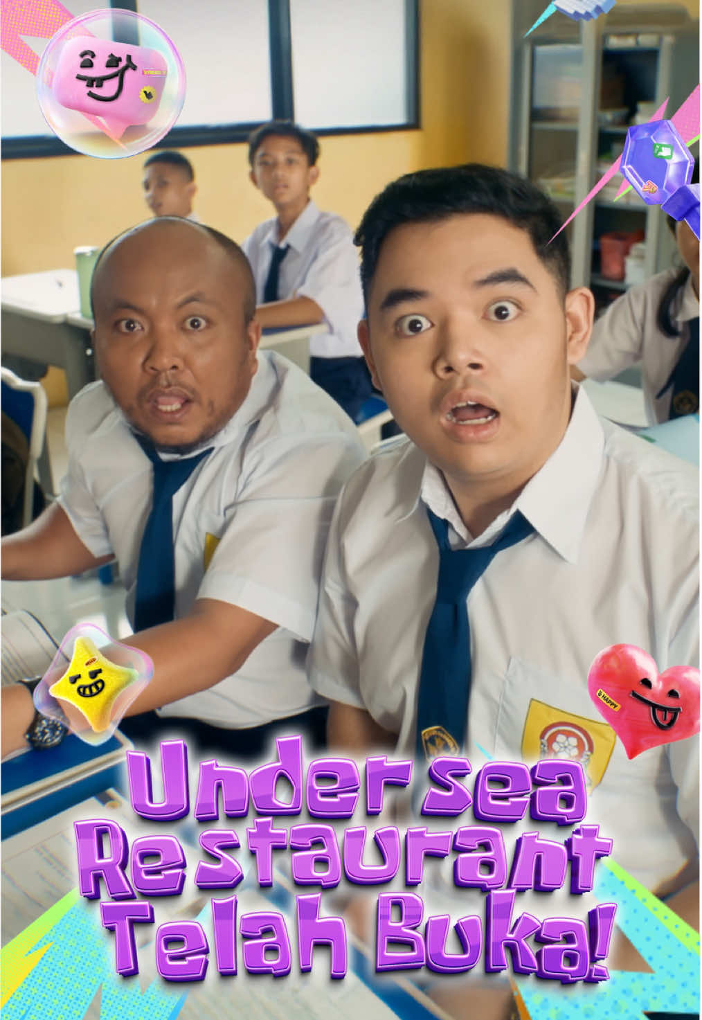 🚨 Satu menit aja cukup buat have fun!   Sang Naga Hitam & R7 buktiin — main #UnderseaRestaurant bisa kapan aja, di mana aja. Fast, fun, and totally worth your minute. 💥 #1MenitMenangBareng #MLBBFriendFest #MLBBXSpongeBob #MLBBUnderseaRestaurant 