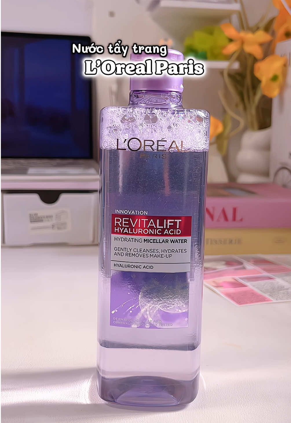 Nước tẩy trang quốc dân lunn, chai bự dùng đc lâu nhen #nuoctaytrang #lorealparis #nuoctaytrangloreal #nuoctaytrangsachsau #nuoctaytrangduongda 