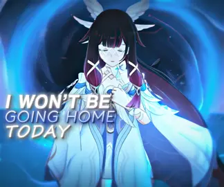 he’s trying so hard to protect her 😞💔 #GenshinImpact #GenshinLunaIII #columbina #aether #hanasq 