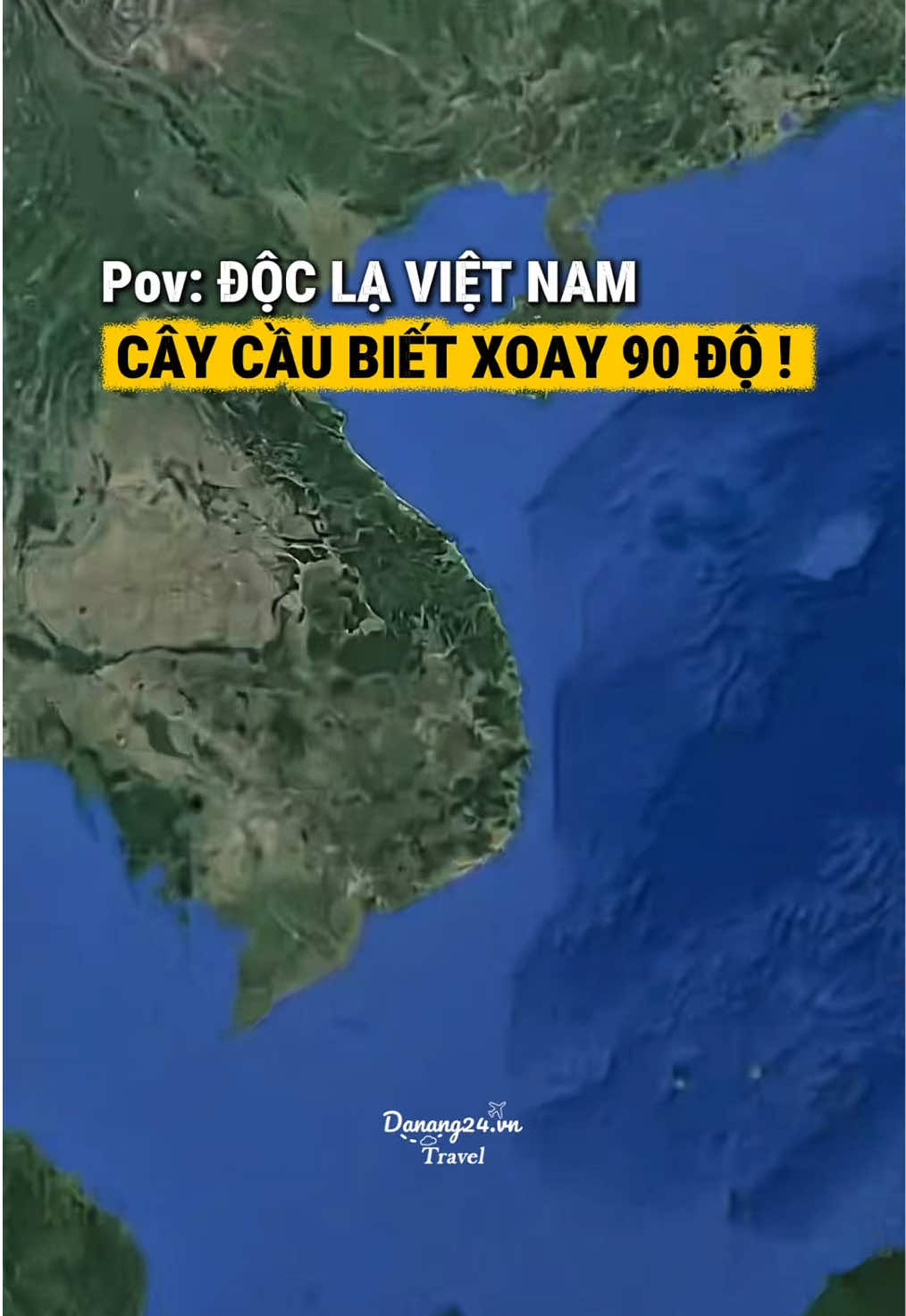 Pov: độc lạ Việt Nam, cây cầu biết xoay 90 độ giữa phố #dulich #danang #reviewdulich #checkin #dulichvietnam 