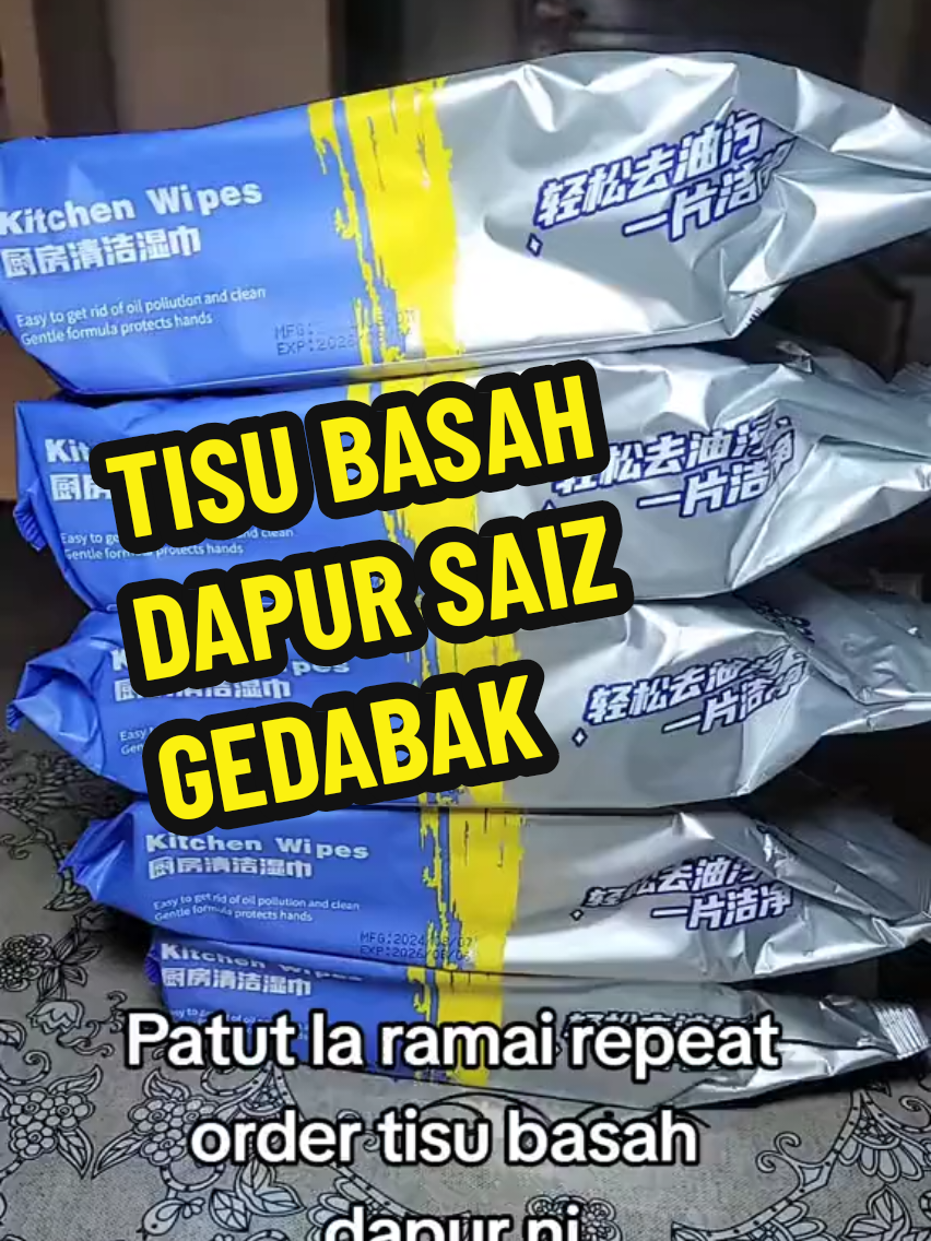 #kitchenwettissue  #wettissue  #tisubasahdapur 