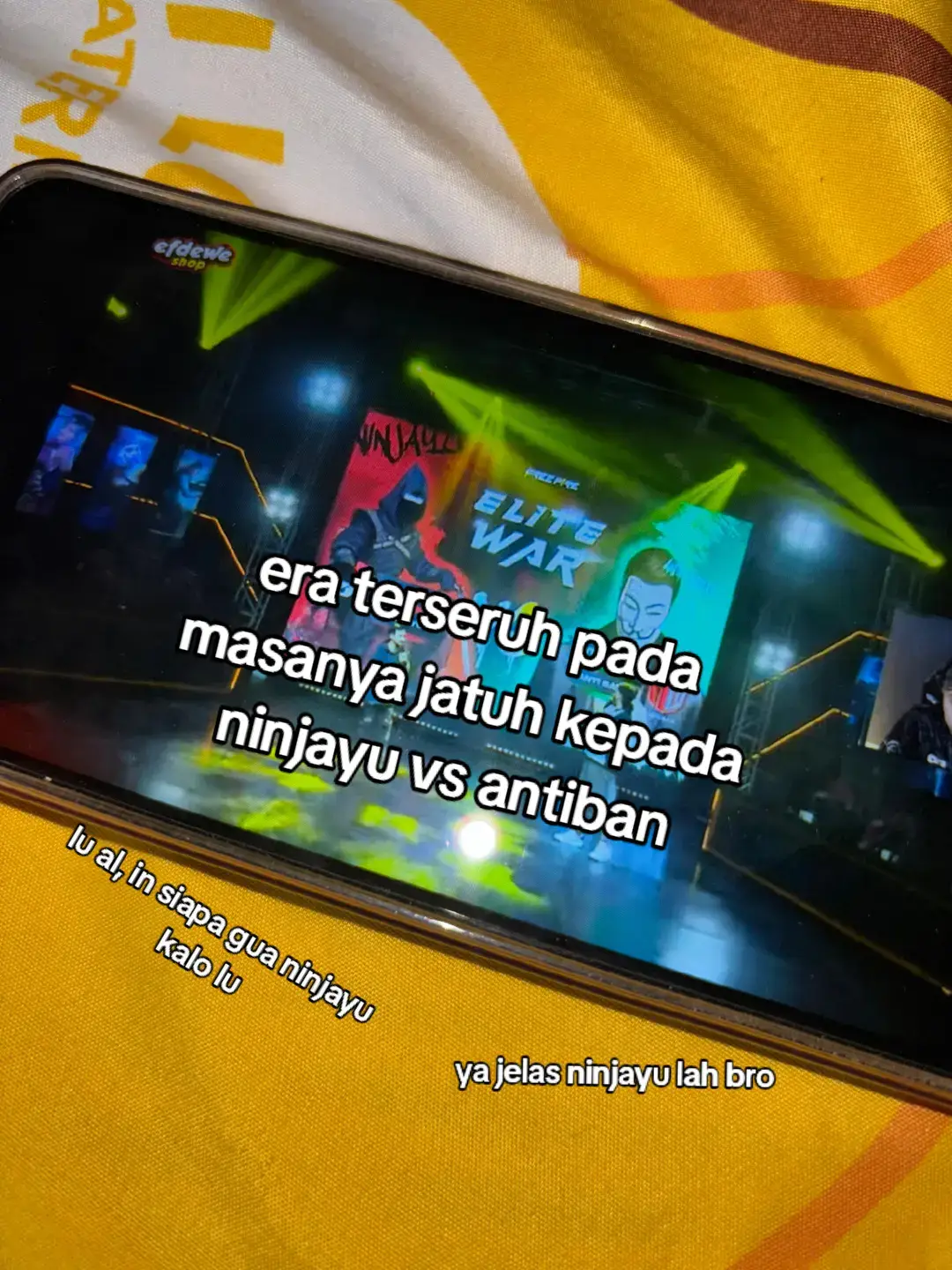 #CapCut #lewatberanda #fyp #elitecees🥴🤙 #antibanvsninjayu kalian al, in siapa dah gua 22nya aj SMA SMA jago banget