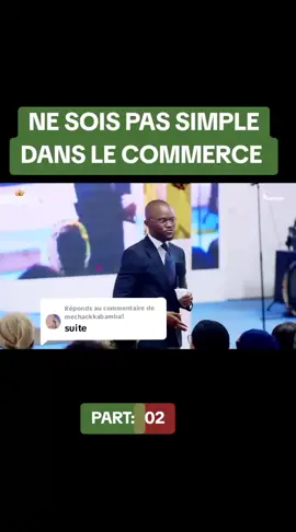 Réponse à @mechackkabamba1 