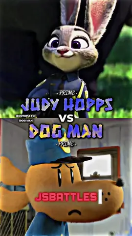 Judy Hopps vs Dog Man #judyhopps #dogman #zootopia #jsbattles 