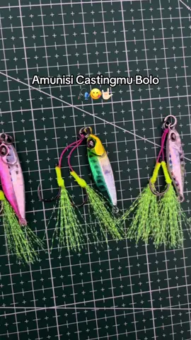 Microjig 7 - 20 gr + Asisthook 🎣🐠 #mancing #jig10gram #microjig #microjig #storymancing 