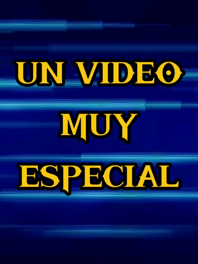 Un vídeo muy especial