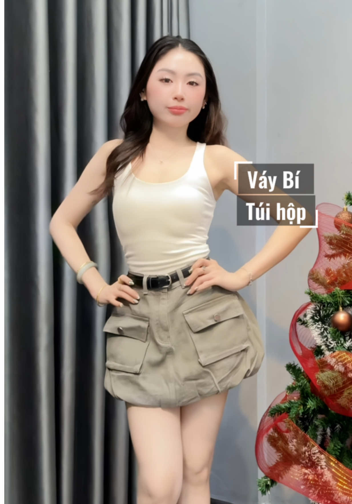 Lên nốt em Váy Bí xám siêu yêu 😘#viral #quanjeans #namlun53 #jeans #suongnamlun 