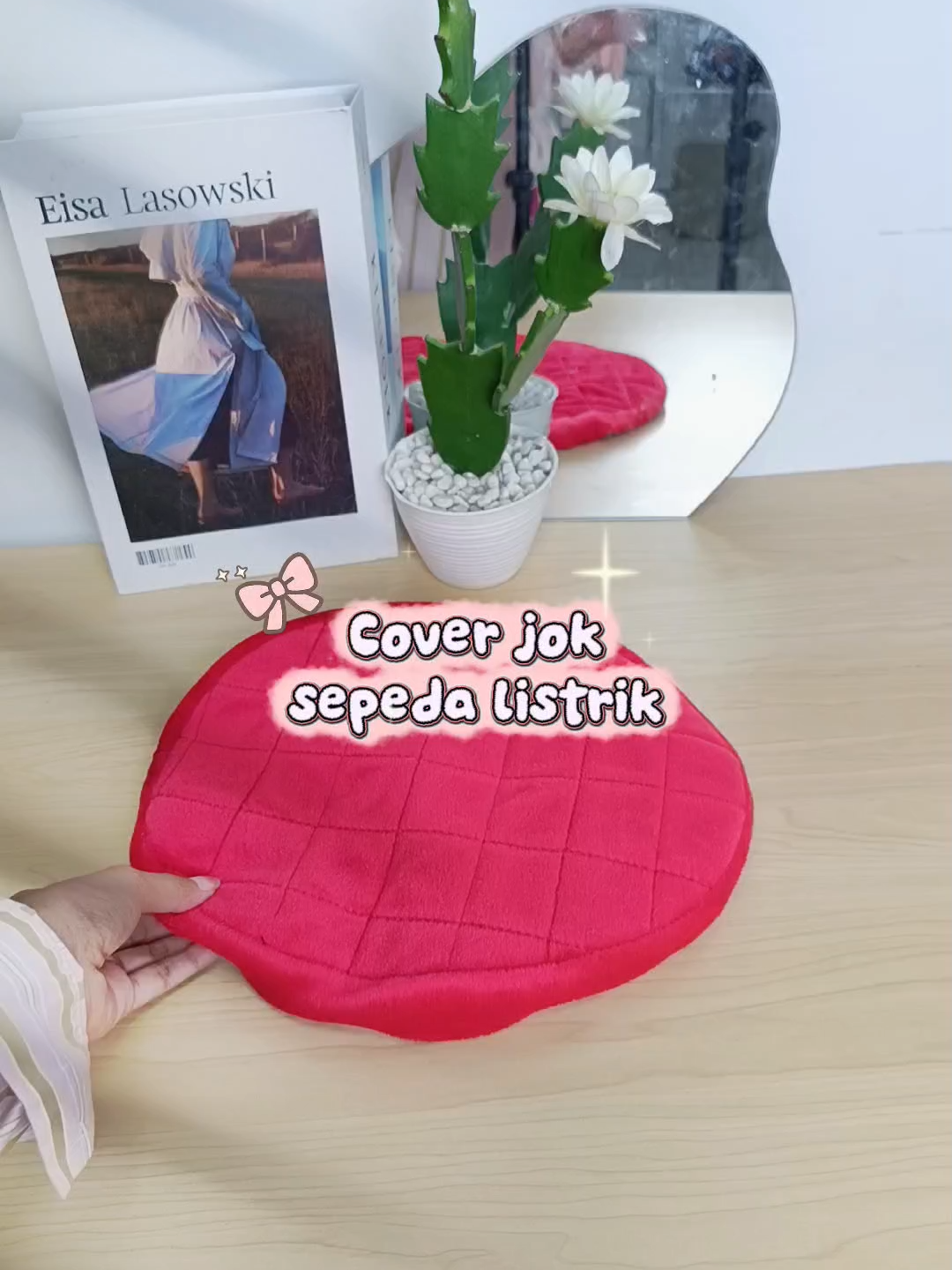 Cover jok sepeda listrik ini bikin jok tetap bersih dan tampilannya jadi lebih rapi #coverjokk #sepedalistrik #aksesorissepeda #peralatanharian #dailygear