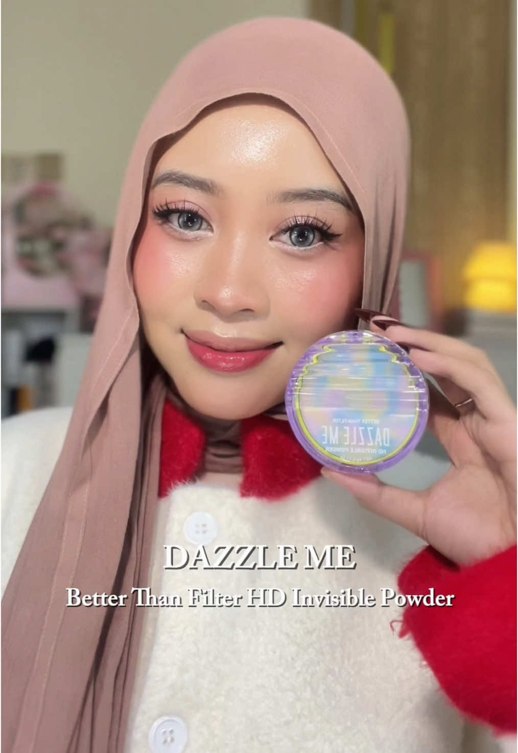 makeup makin kesini makin unik bgt😭 buruan cobain deh ini bagus bgt🤍   #dazzleme #invisiblepowder #makeupproducts #beautyenthusiast 