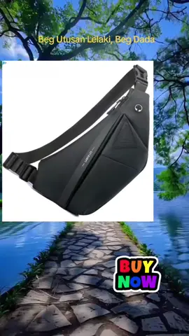 Beg Utusan Lelaki, Beg Dada.   #tiktokviral #viraltiktok #fypage #fyp 