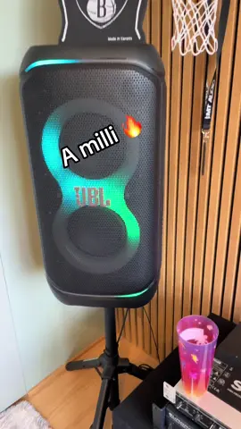 A milli on the subwoofer ! #caraudio #partybox #basshead #bass #subwoofer 